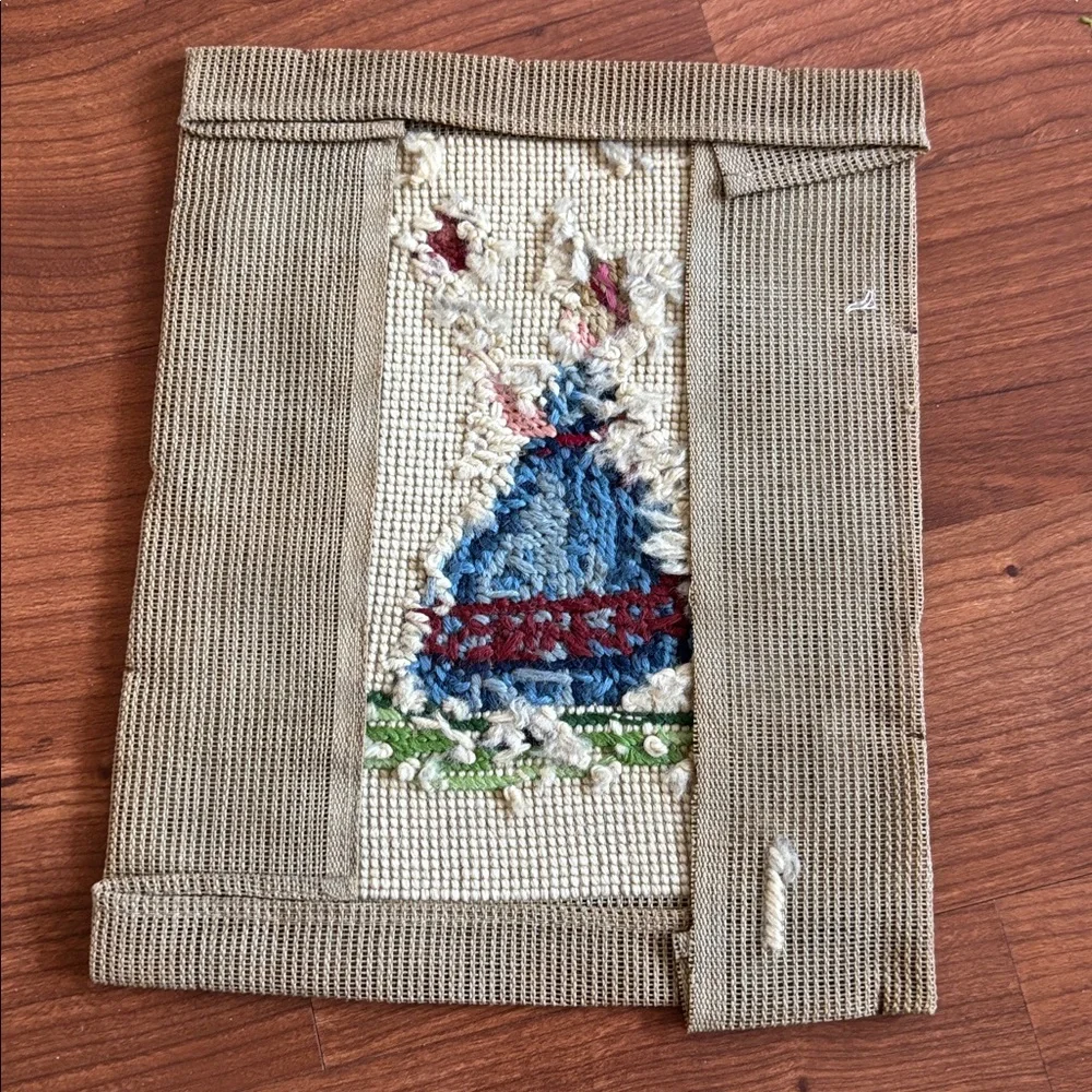 Vintage Unframed Needle Point